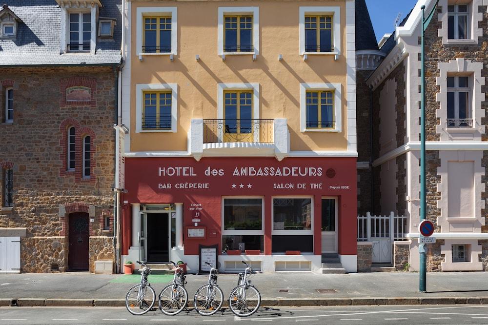 Ambassadeurs Logis Hotel Saint-Malo Exterior foto